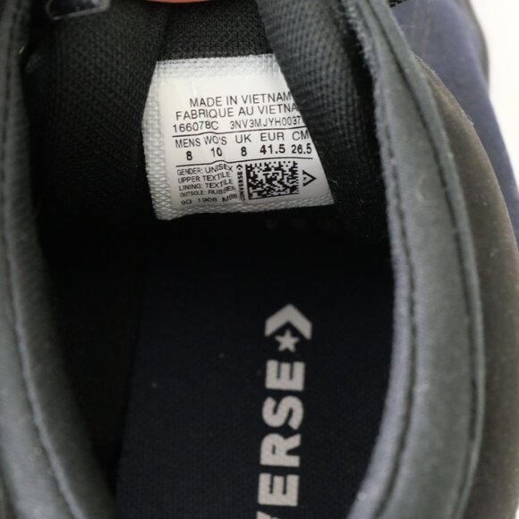 Converse All Stars Navy Blue - Men's Size 8 - Picture 10 of 16